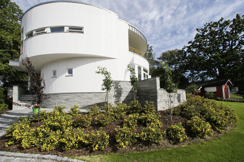Runde huset på Løvøya