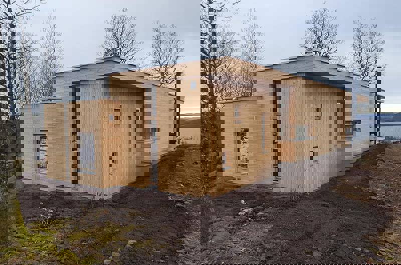 Hytte på Aasenstranda